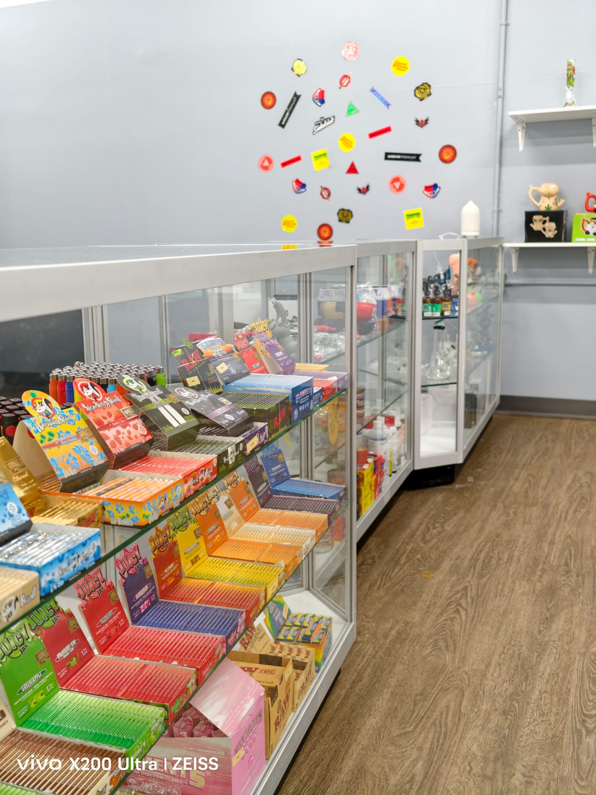 Abraham's Cannabis retail display